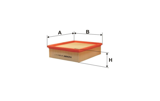 Air filter AP 135/2 Filtron, Image 2