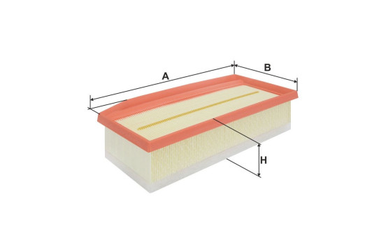 Air filter AP 135/7 Filtron, Image 2