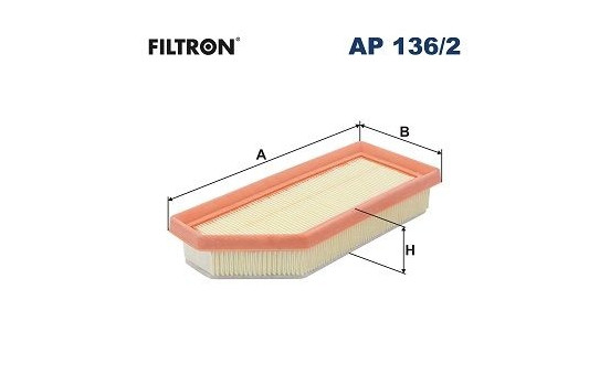 Air filter AP 136/2 Filtron