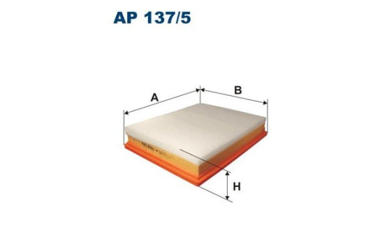 Air filter AP 137/5 Filtron