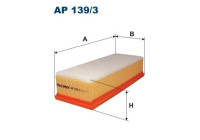 Air filter AP 139/3 Filtron
