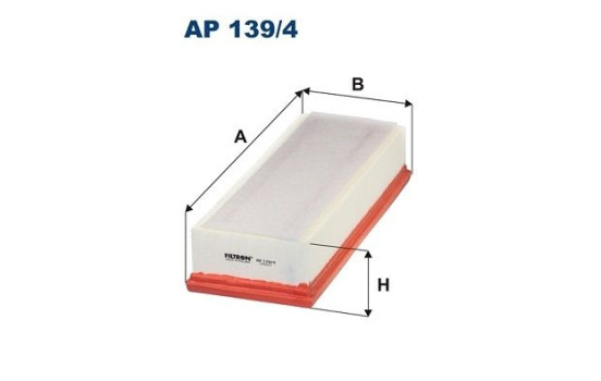 Air filter AP 139/4 Filtron