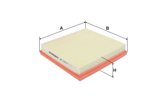 Air filter AP 139/7 Filtron, Image 2