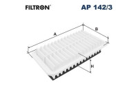 Air filter AP 142/3 Filtron