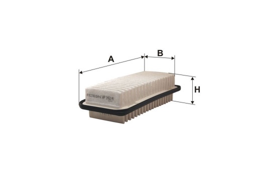 Air filter AP 142/4 Filtron, Image 2