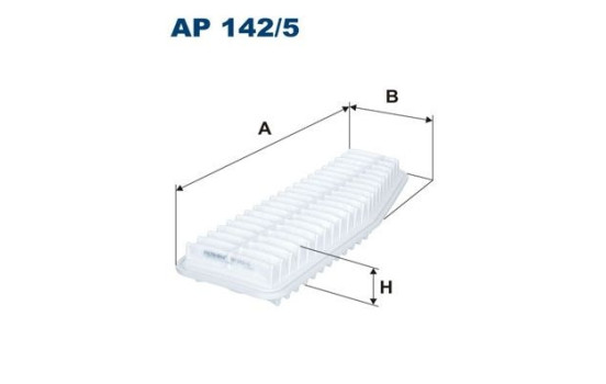 Air filter AP 142/5 Filtron