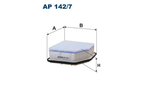 Air filter AP 142/7 Filtron