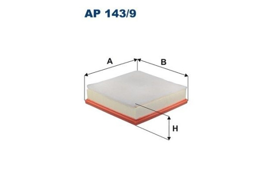 Air filter AP 143/9 Filtron
