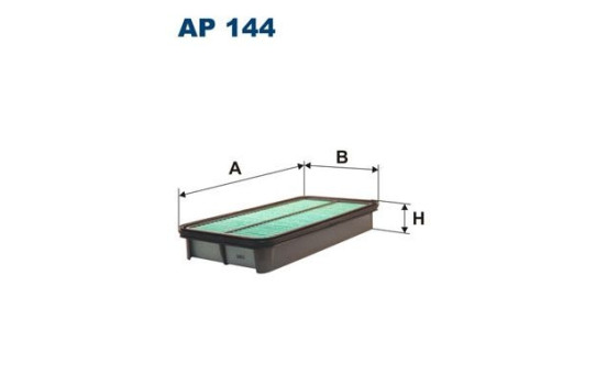 Air filter AP 144 Filtron