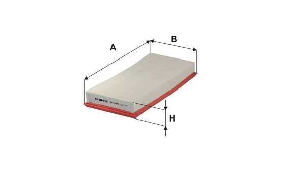 Air filter AP 149/1 Filtron, Image 2