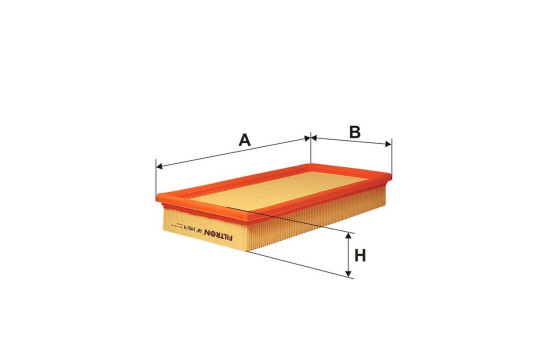Air filter AP 149/4 Filtron, Image 2