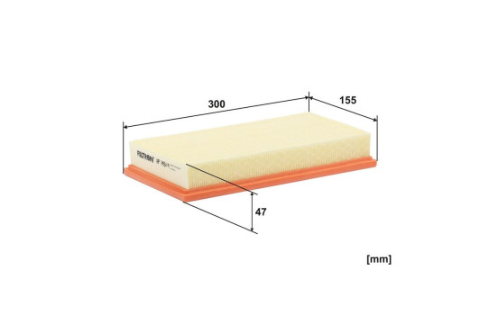 Air filter AP 149/4 Filtron, Image 3