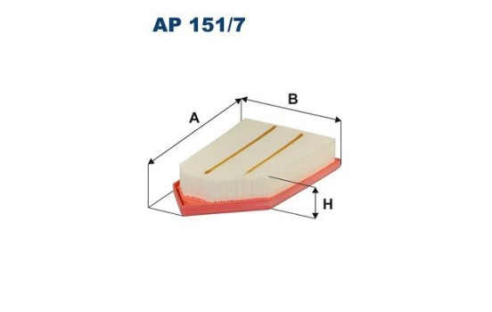 Air filter AP 151/7 Filtron