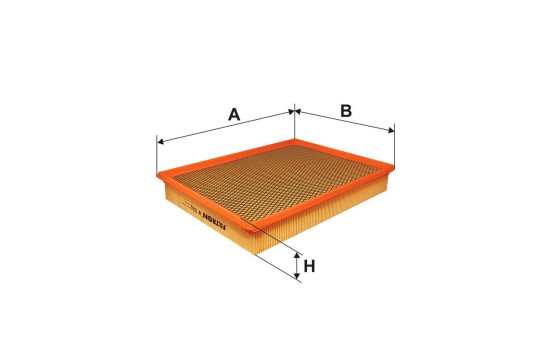 Air filter AP 152/2 Filtron, Image 2