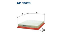 Air filter AP 152/3 Filtron