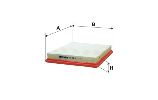 Air filter AP 152/3 Filtron, Image 2