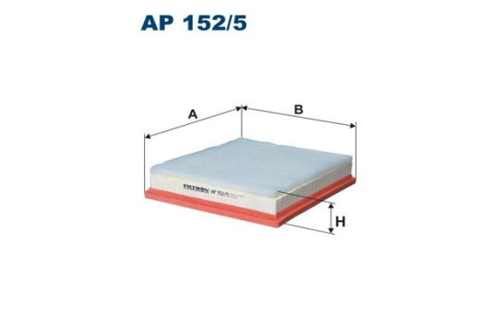 Air filter AP 152/5 Filtron