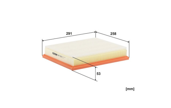 Air filter AP 152/5 Filtron, Image 2