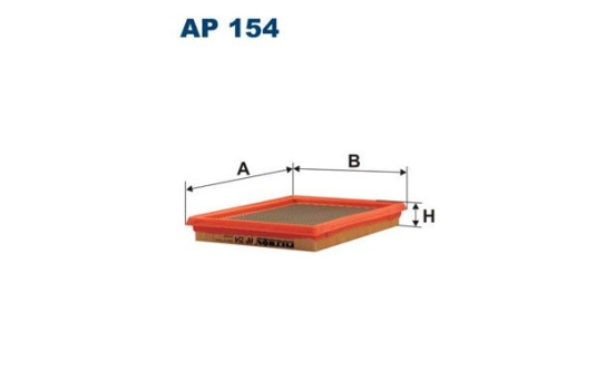Air filter AP 154 Filtron