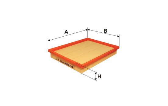 Air filter AP 155 Filtron, Image 2