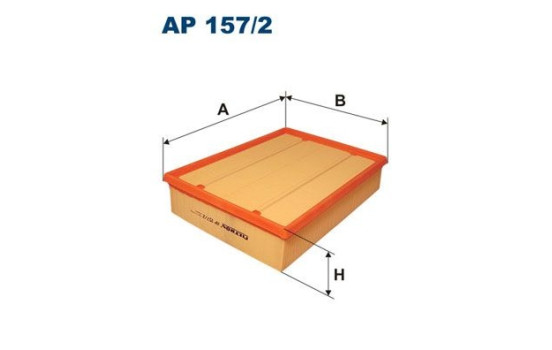 Air filter AP 157/2 Filtron
