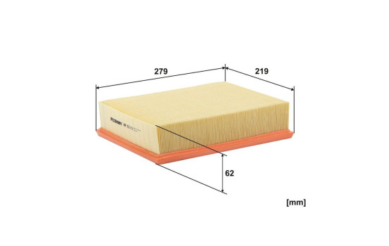Air filter AP 157/2 Filtron, Image 3