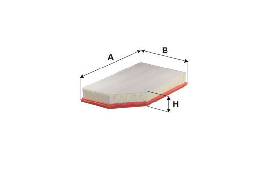 Air filter AP 165/6 Filtron, Image 2