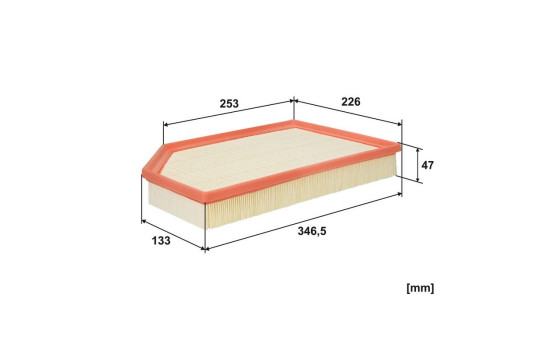 Air filter AP 165/9 Filtron