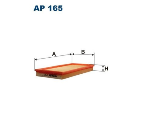 Air filter AP 165 Filtron