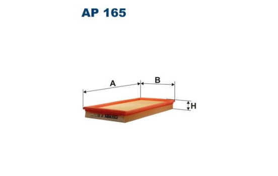 Air filter AP 165 Filtron