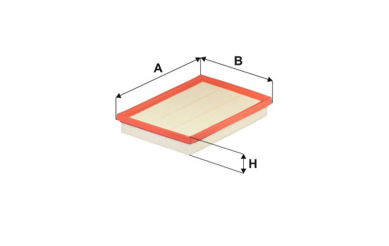Air filter AP 170/4 Filtron, Image 2