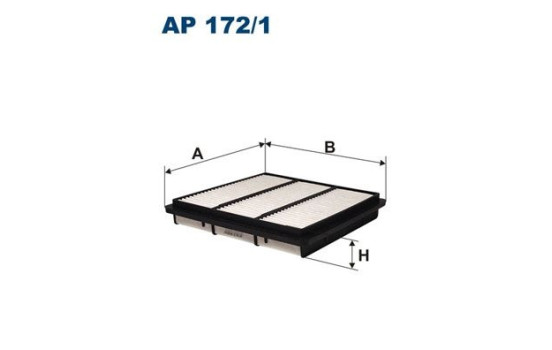 Air filter AP 172/1 Filtron