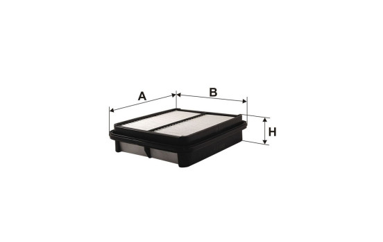 Air filter AP 173/1 Filtron, Image 2