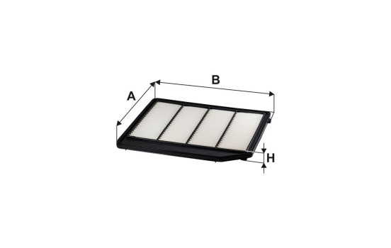 Air filter AP 173/6 Filtron, Image 2