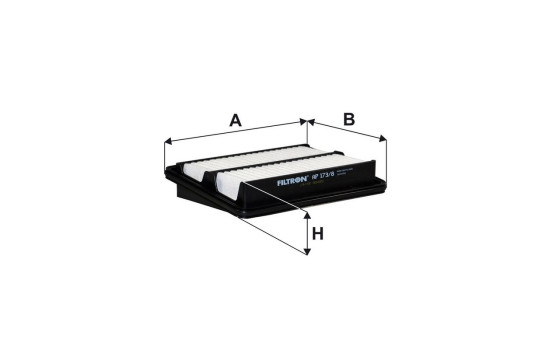 Air filter AP 173/8 Filtron, Image 2