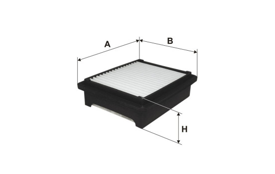 Air filter AP 176/3 Filtron, Image 2