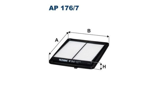 Air filter AP 176/7 Filtron