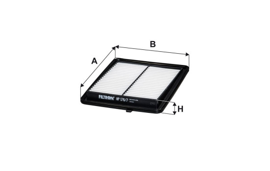 Air filter AP 176/7 Filtron, Image 2