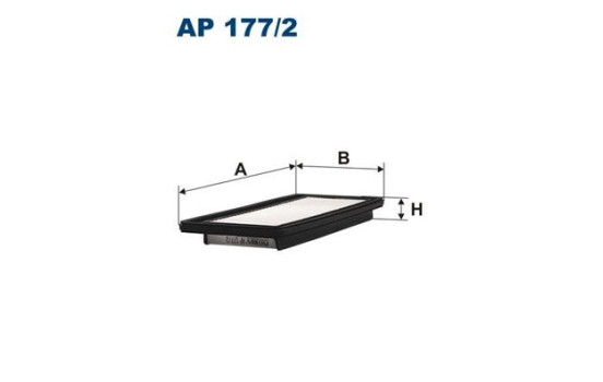Air filter AP 177/2 Filtron