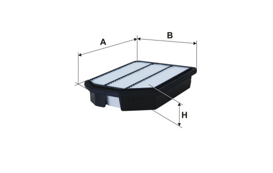 Air filter AP 177/8 Filtron, Image 2