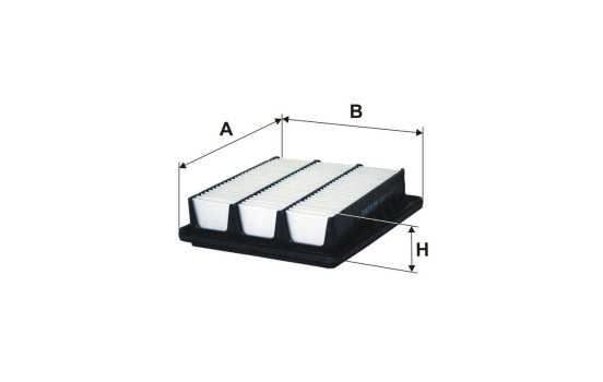 Air filter AP 177/9 Filtron, Image 2