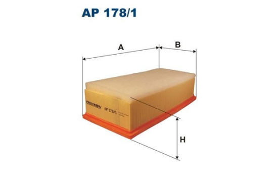 Air filter AP 178/1 Filtron