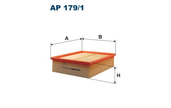 Air filter AP 179/1 Filtron