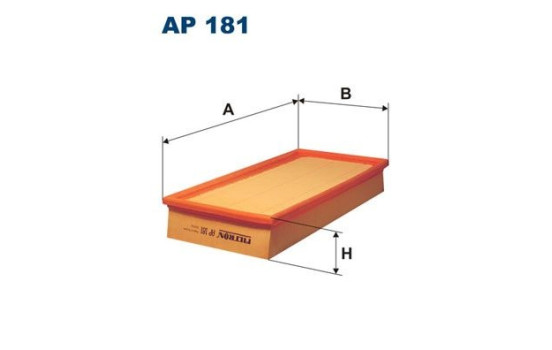 Air filter AP 181 Filtron
