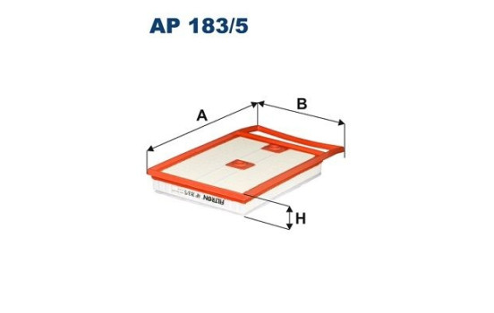 Air filter AP 183/5 Filtron