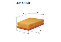 Air filter AP 185/3 Filtron