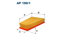 Air filter AP 186/1 Filtron
