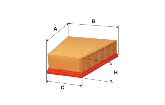 Air filter AP 189/1 Filtron, Image 2