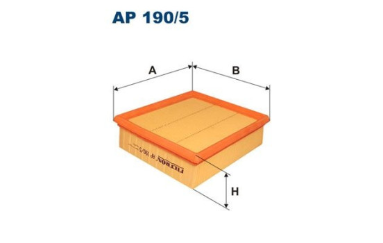 Air filter AP 190/5 Filtron