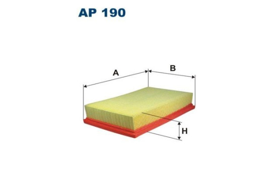Air filter AP 190 Filtron